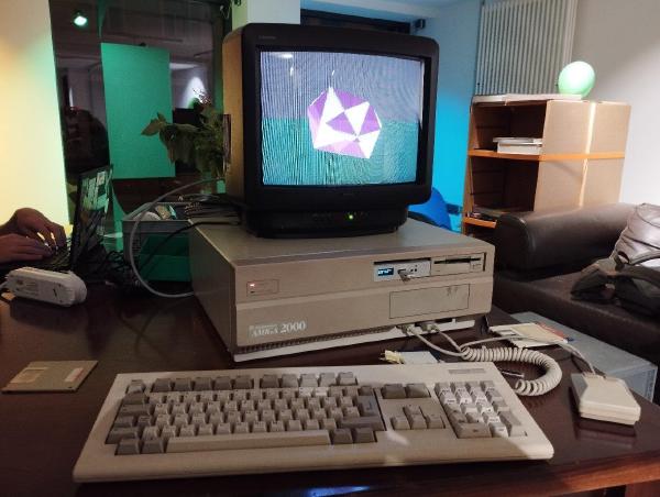 Retrocomputing mit dem Amiga 2000